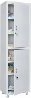 Шкаф медицинский металлический Hilfe МД 1 1760/SS